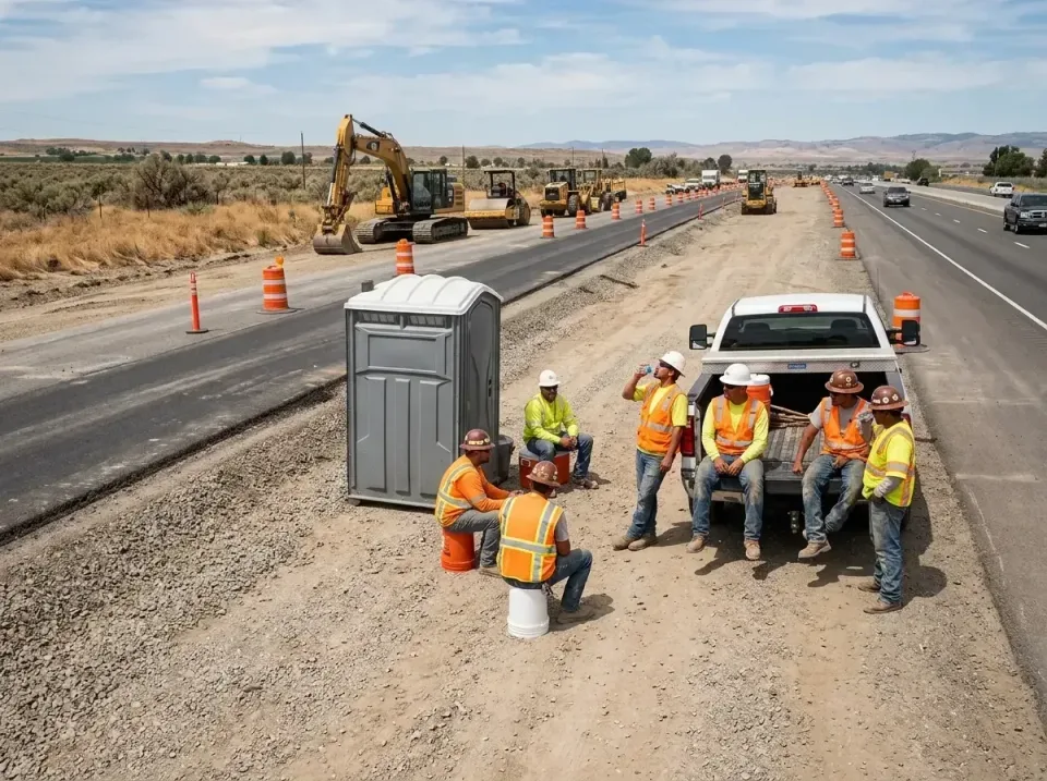 highway-road-construction-crew-007 — frequently asked questions, Porta Potty and Restroom Rentals in Saddlebrooke, AZ